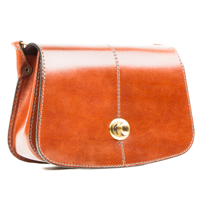 Embroidered Leather handbag