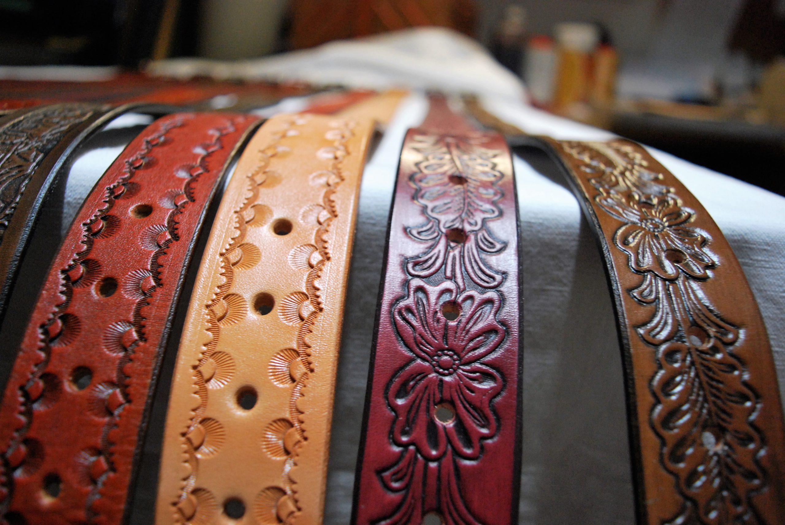 Iranian handmade belts